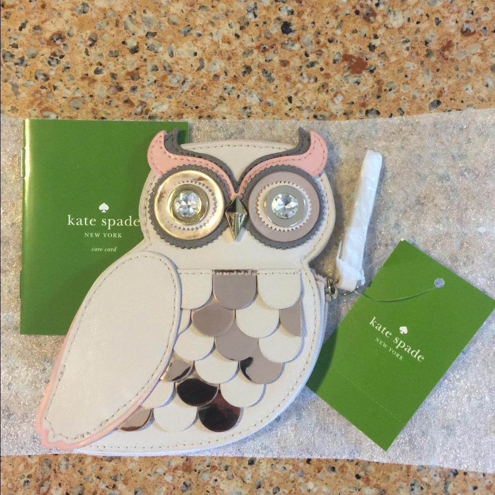 Kate Spade Owl/Multi coin purse
